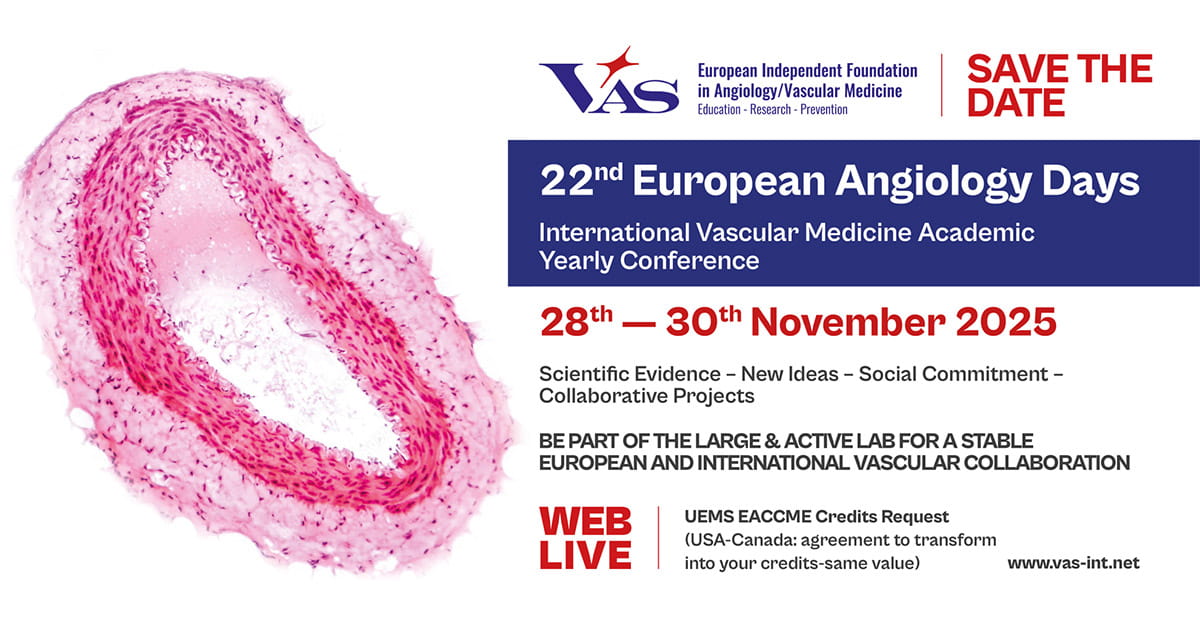 22th European Angiology Days 2025
